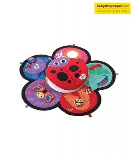 LAMAZE Spin and Explore Gym Mat for Baby-1