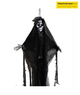 Halloween Black Skeleton ( Hanging )  1