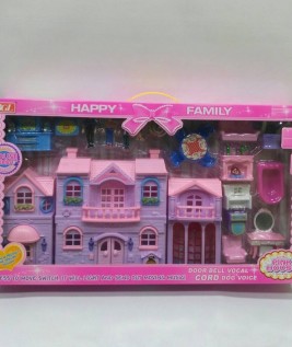 Happy Family Toy House With Light And Sound 1