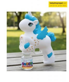 Magical Unicorn Bubble Blaster Sparkle, Shine and Soapy Fun  4