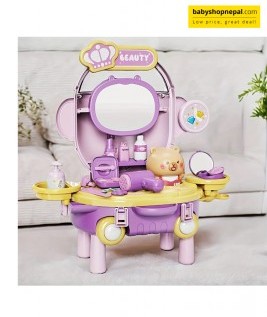 Makeup Airplane Playset, Cosmetic Airplane Playset-1