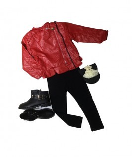 Combo Jacket Bag Pant And Shoes 1
