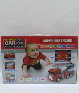 Musical Truck Set -  Super Fire Engine 2