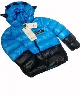 Blue And Black Down Jackets 1