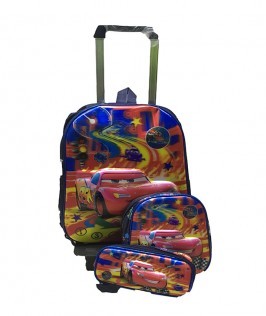 3D McQueen Trolley Bag 1