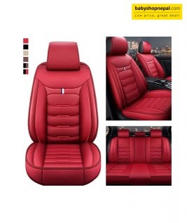 Universal All-Season Nappa Leather Car Seat Cover 1