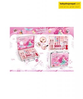 Mermaid Secret Makeup Set for Kids, Mermaid Make Up Case  -1