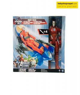 Avengers Assemble Iron Man with Turbo Racer-1