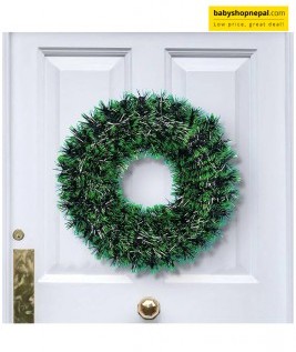 Christmas Wreath, 18 inch Artificial Christmas Wreath-1