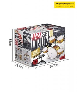Jazz Drum Set Package Dimension