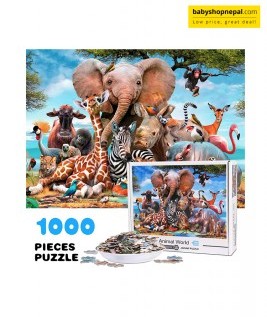 Animal World Jigsaw Puzzle.