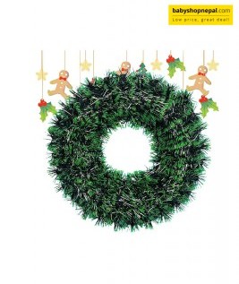 Christmas Wreath, 18 inch Artificial Christmas Wreath 6