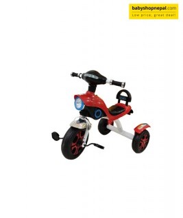 Sporty Kids Trike Tricycle Ride on For Kids in Red Color.