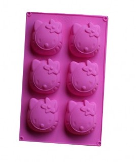 Hello Kitty Chocolate Moulds Ice Cube Tray-1