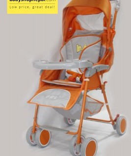 Orange Baby Strollers-1