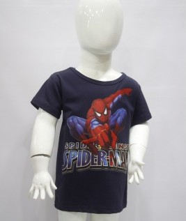 Spiderman Print T-shirt 1