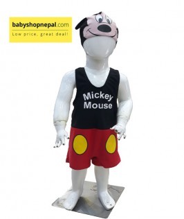 Mickey Mouse Swimming Costume For Baby Boys-1