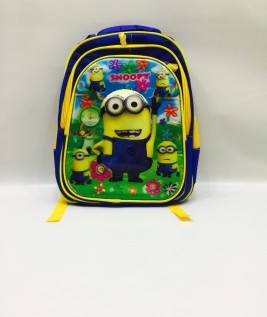 3D Printed Character Figures School Bags 1