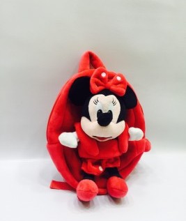 Cute Mickey/Minnie Plush School Bags 3