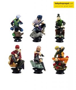 Naruto Chess Action Figure Set.