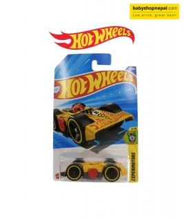 Hot Wheels 2025 FLIPPIN FAST black yellow Long Card 3