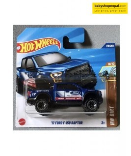 2025 HOT WHEELS MAINLINE CASE J '17 FORD F-150 RAPTOR HW 5