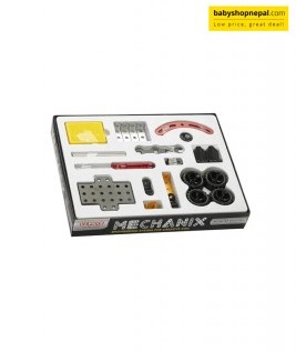 Mechanix MONSTER BUGGIES | Engineering System For Creative Kids | Age 8-99 | 5 Models | DIY STEM Toys | Metal Construction Set For Boys and Girls 5