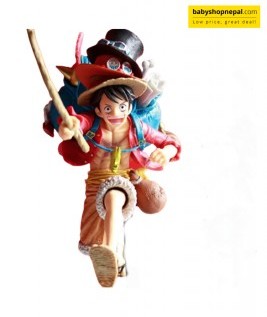 One Piece Monkey D Luffy with Hat Action Figure.