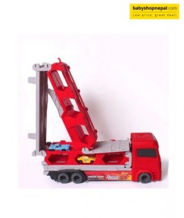 McQueen Foldable Racing Track with Lightning McQueen Car Truck 8