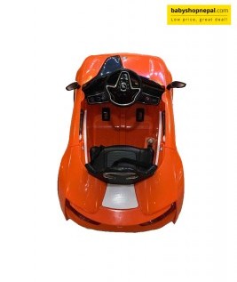 Battery Operated Ride On Car (Orange) 2