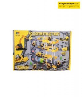 Construction Parking Garage Toy Set.