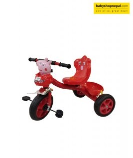 PEPPA Pig Tricycle in Red color.