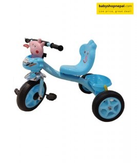PEPPA Pig Tricycle in Blue color.