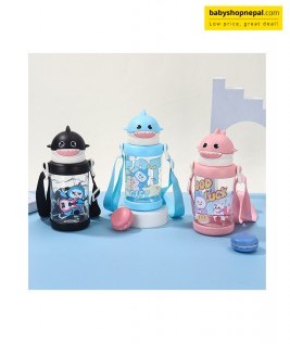 WATER FLASK 550ML &ndash; Straw Water Bottle for Kids 4