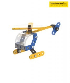 Mechanix Beginner HELICOPTER | Engineering System For Creative Kids | Age 7+ | 2 Models | DIY STEM Toys | Building Construction Set For Boys & Girls 2
