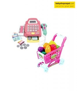 Deluxe Cash Register With Trolley-1