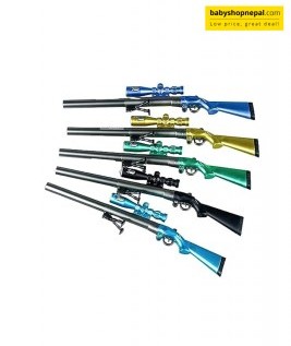 King of Shoutout Rifle Pens, Gun Shape Cool Gel Ink Pens, Sniper Rifle Gel Pen, Stylish Gun Pen With Light for Kids and Adult 11