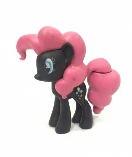 Black and Pink Pony