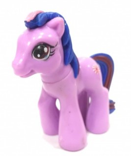 Pink and blue Pony