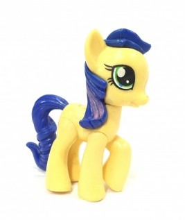 Yellow and Blue Pony