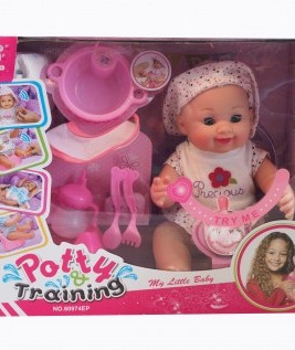 Little Baby Potty Training Educational Doll Set 1