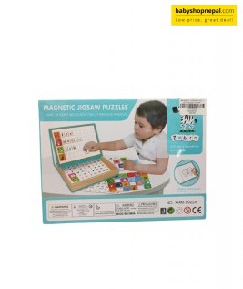 Magnetic Jigsaw Puzzle Letters and Phrases (128pcs )-1