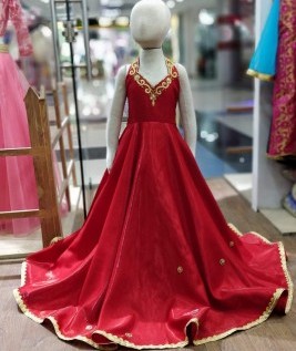 Boutique Baby Haltar Handwork Gown-1