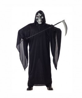 Instant Halloween Costume Grim Reaper Robe 1
