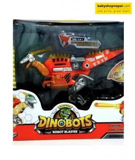 DINOBOTS Velociraptor Robot Blaster set. 