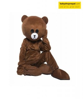 Brown Bear Mascot-1