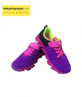 Purple Sneaker For Kids 1