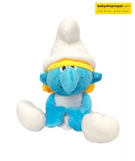 Papa Smurf, Smurf & Smurffette Combo soft toys-2