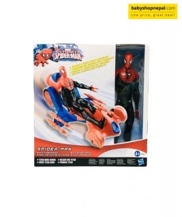 Spiderman with Turbo Racer Front