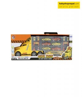 Super Truck YellowCars Carrier Front 